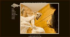 Desktop Screenshot of danstaxidermy.com